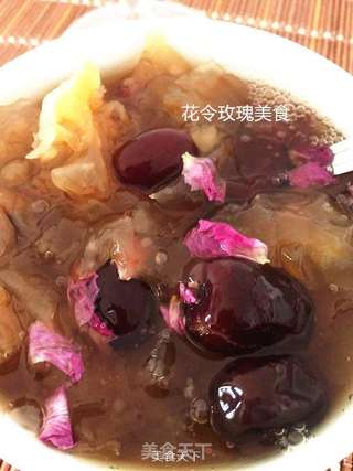 玫瑰银耳羹 满满胶原蛋白的做法步骤:8
