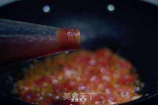 西红柿疙瘩汤的做法步骤:10