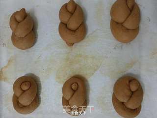 全麦红糖花包的做法步骤:13
