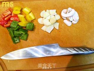 高大上的【劲蒜安格斯牛肉粒】的做法步骤:7