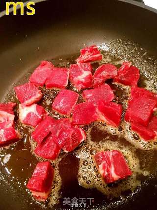 高大上的【劲蒜安格斯牛肉粒】的做法步骤:10