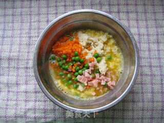 豆渣小煎饼——万能早餐饼的做法步骤:5