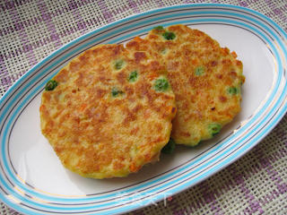 豆渣小煎饼——万能早餐饼的做法步骤:11