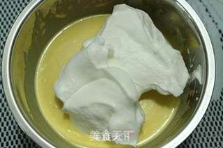 巧克力豆大米戚风蛋糕的做法步骤:6