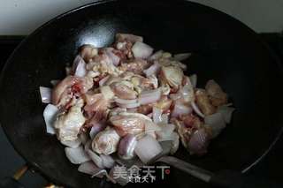 椰香咖喱鸡的做法步骤:4