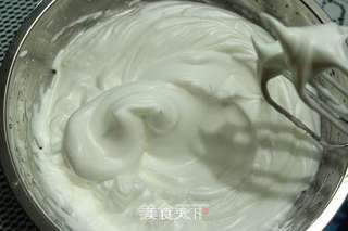 巧克力豆大米戚风蛋糕的做法步骤:5