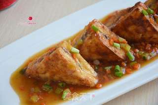 煎酿豆腐夹的做法步骤:16