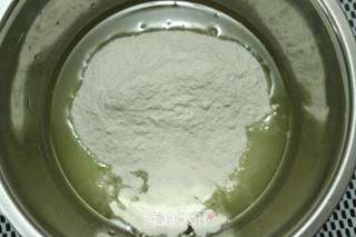 巧克力豆大米戚风蛋糕的做法步骤:2
