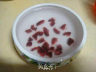 杨梅冰粉粉的做法步骤:4