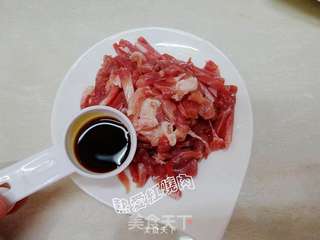 娃娃菜炒粉丝的做法步骤:4
