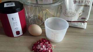 养颜玫瑰花饼干的做法步骤:3