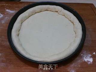 腊肉比萨的做法步骤:8