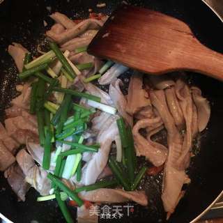 爆炒肚丝的做法步骤:6