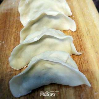 韭菜鸡蛋馅儿饺子的做法步骤:12