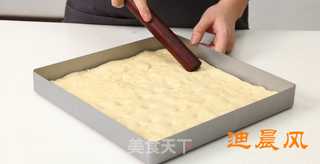 香葱火腿肉松卷的做法步骤:3