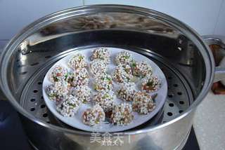 珍珠丸子的做法步骤:9