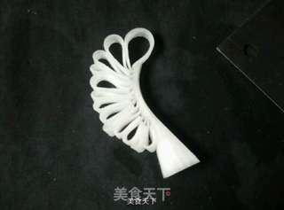 孔雀开屏白萝卜的做法步骤：3