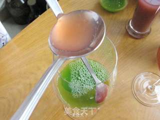浓情夏日鸡尾酒果汁的做法步骤:10