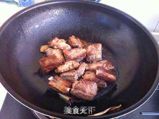 板栗烧排骨的做法步骤:6