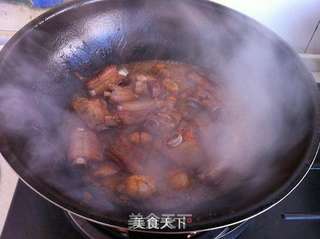 板栗烧排骨的做法步骤:9