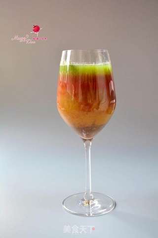 浓情夏日鸡尾酒果汁的做法步骤:13