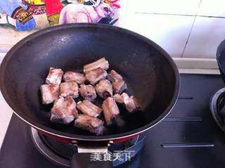 板栗烧排骨的做法步骤:3