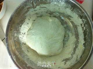 猪肉白菜馅饼的做法步骤:6