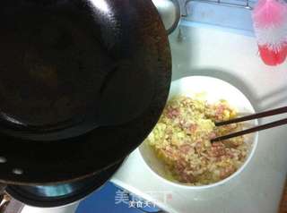 猪肉白菜馅饼的做法步骤:5