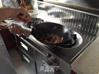 酸辣椒香菜牛肉的做法步骤:4