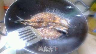 红烧豆豉多春鱼的做法步骤:7