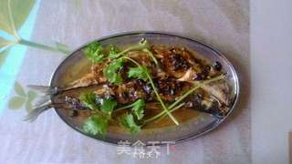 红烧豆豉多春鱼的做法步骤:8