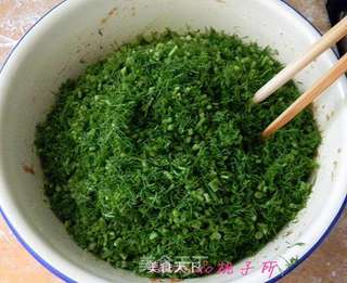 茴香馅饺子的做法步骤:4