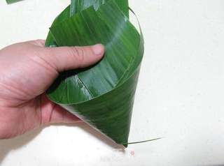 玉米叶红枣粽子的做法步骤:5