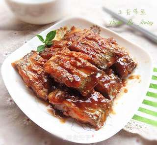 五香带鱼的做法步骤:11