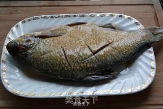 红烧鳊鱼的做法步骤:4