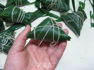 玉米叶红枣粽子的做法步骤:8