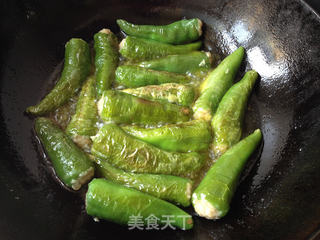 油焖尖椒的做法步骤:10