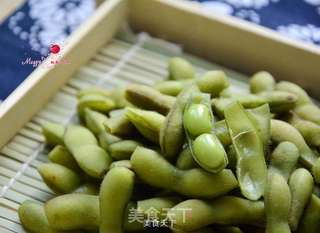 盐水毛豆的做法步骤:8