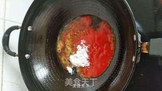 糖醋里脊的做法步骤:9