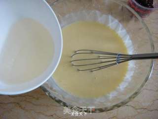 蔓越莓酸奶蛋糕的做法步骤:6