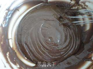 巧克力戚风蛋糕的做法步骤:8