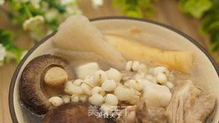 淮山茯苓薏米去湿暖胃汤的做法步骤:7