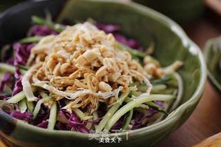 手撕鸡丝拌豆皮的做法步骤:10
