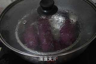 小巧精细——紫薯丸子的做法步骤:2