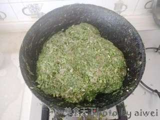 猪肉茴香包子的做法步骤:6