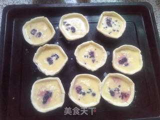 桑葚芒果蛋挞的做法步骤:6