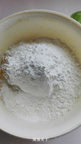 红薯糯米豆沙饼的做法步骤:2