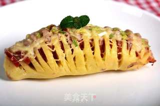 嵌入式烤箱食谱—烤风琴土豆的做法步骤:7