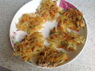 廉价的土豆可口味道的土豆饼的做法步骤:6