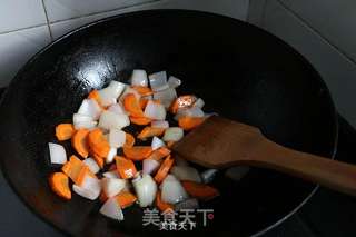 辣白菜芝心年糕的做法步骤:3